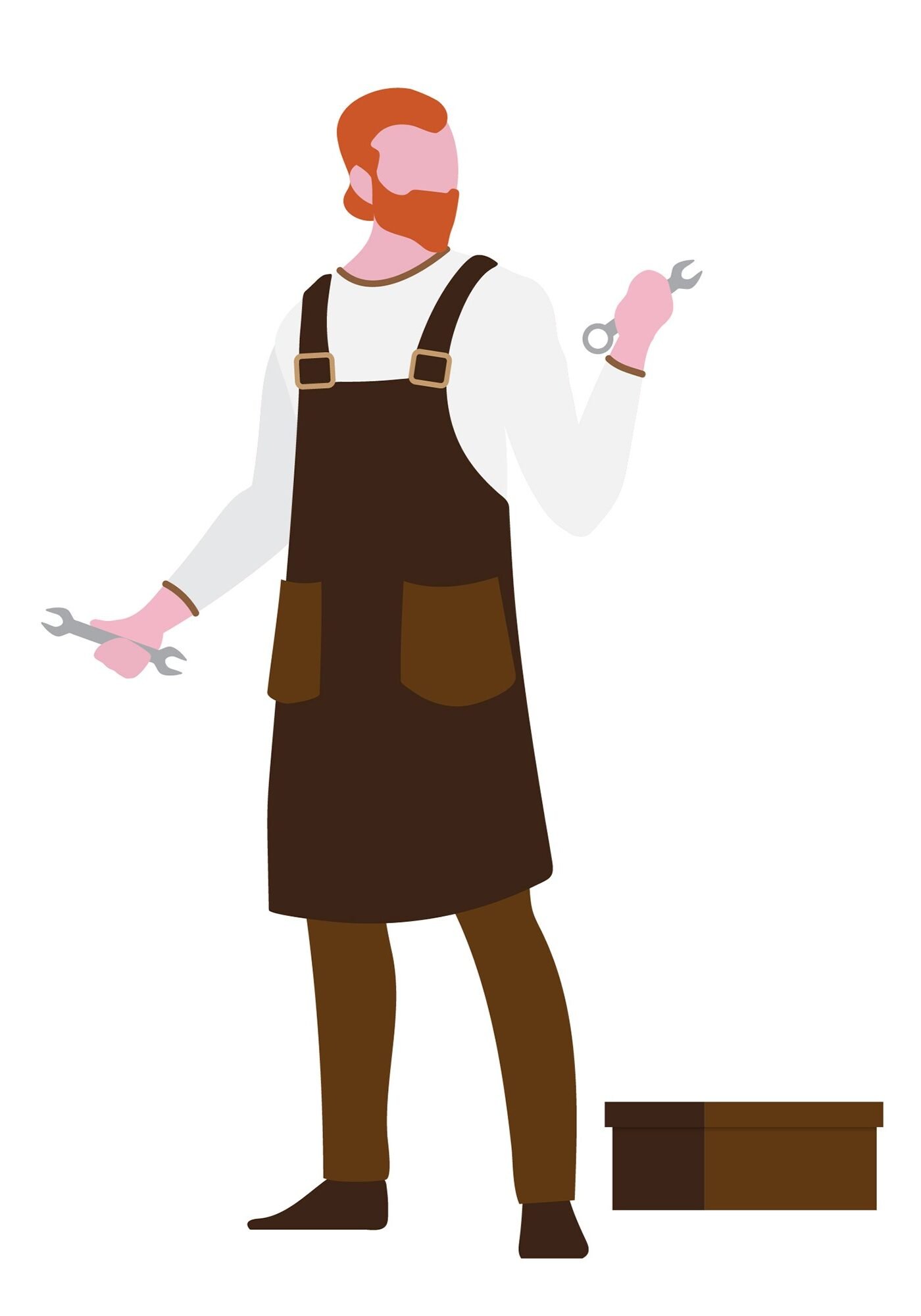 Flat Character of labor set